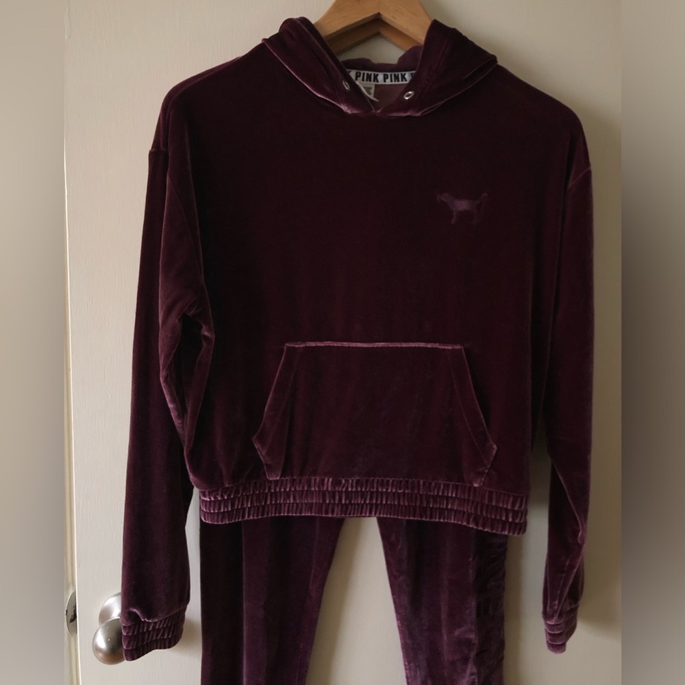 PINK PINK PINK PJ SWEATS SET